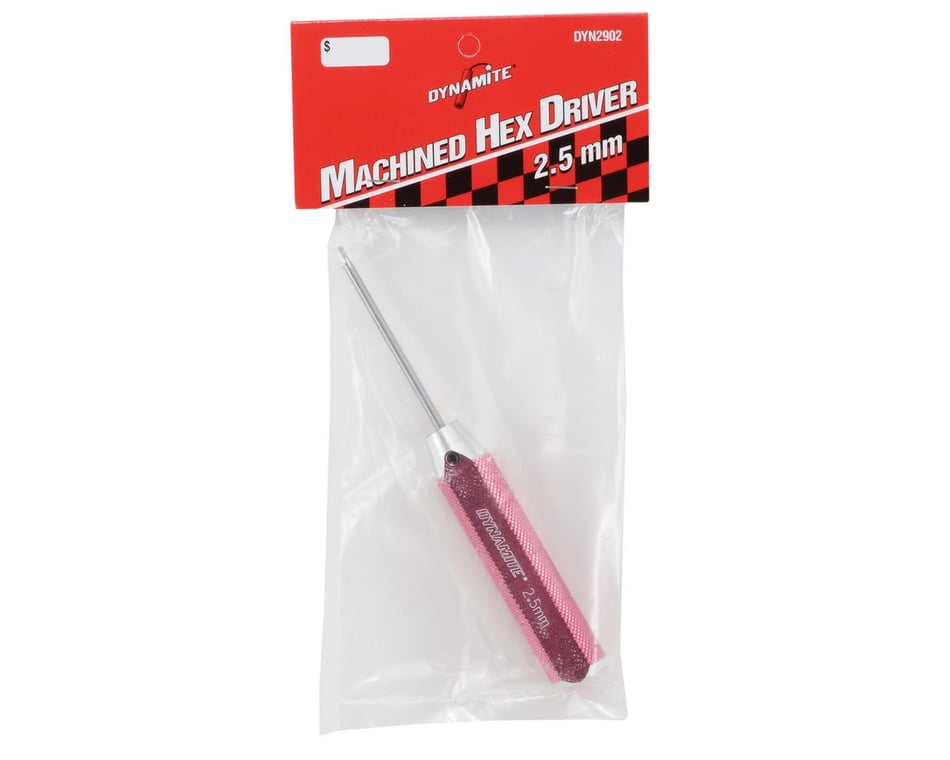 Red 3.0mm Dynamite Machined Hex Driver
