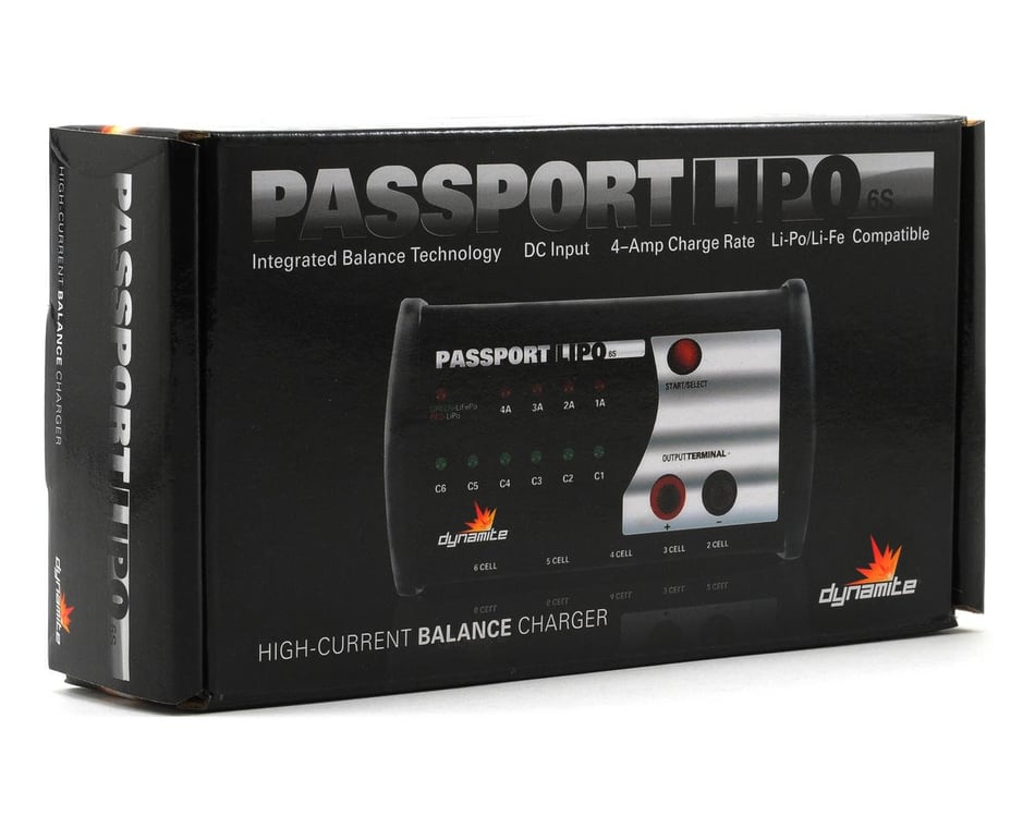 Dynamite Passport LiPo Life DC Battery Charger 6S 4A