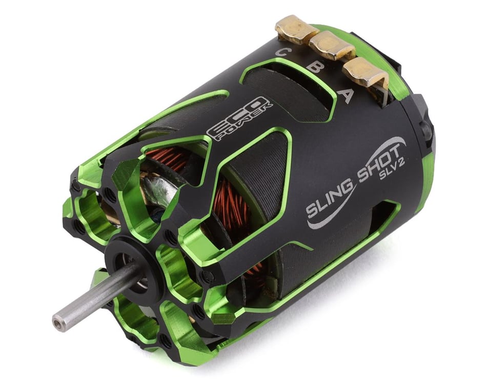 EcoPower Sling Shot SLV2 Sensored Brushless Drag Racing Motor (3.5T)  [ECP-8005] - AMain Hobbies
