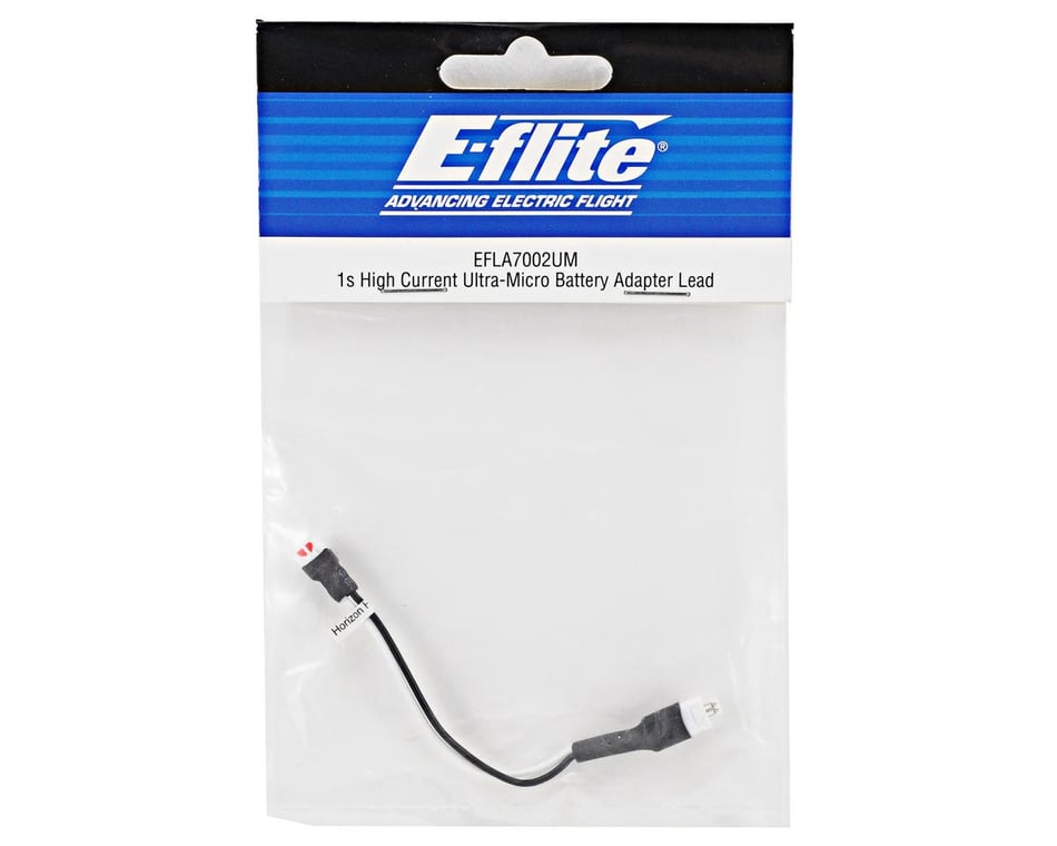 Latest BLADE mCPX 2 1S High-Current Ultra Micro Battery Adapter Lead #EFLA7002UM 