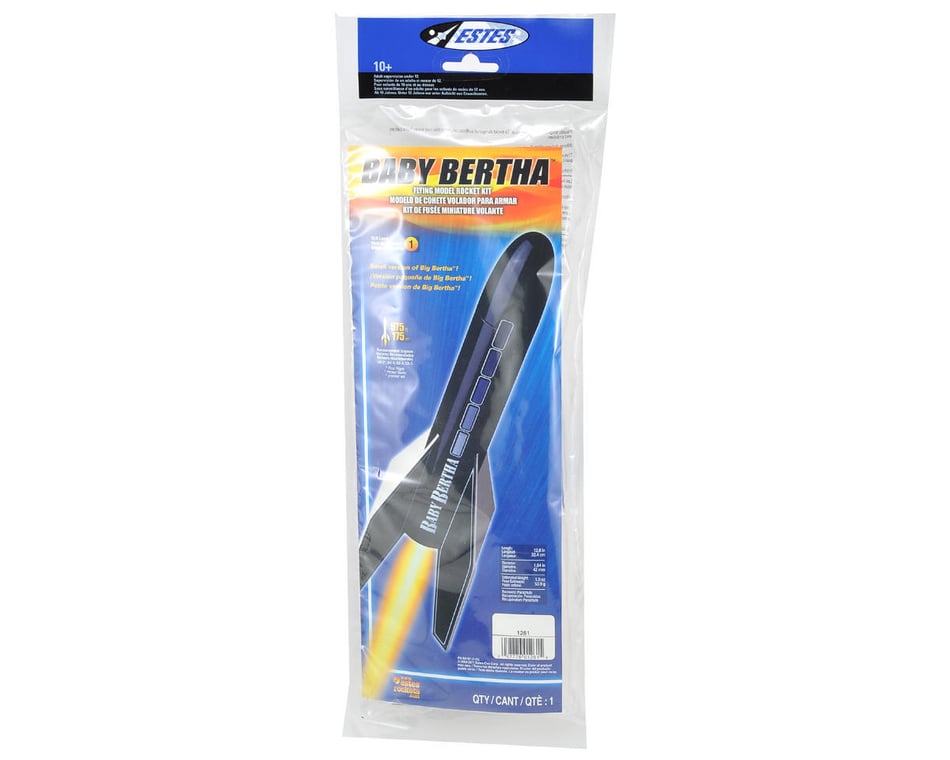 Estes Baby Bertha Rocket Kit Skill Level 1 Est1261 for sale online 