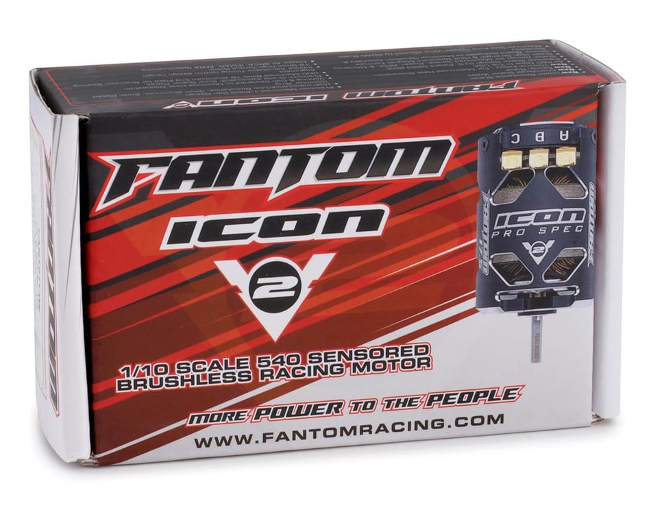 Fantom Icon V3 Mod 3.5 Turn Full Monty Drag Brushless Motor Tuned by Rotor Ron