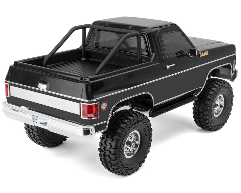 FMS FCX10 Chevrolet K5 Blazer 1 10 RTR Rock Crawler Black FMM11001RSBK AMain Hobbies