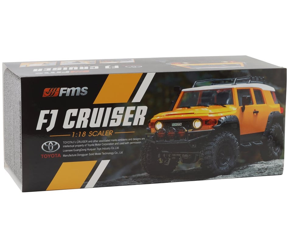 FMS Toyota FJ Cruiser 1/18 RTR Micro Rock Crawler Trail Truck