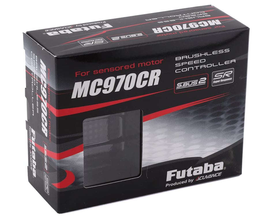 Futaba MC970-CR Drift Tuned Brushless Speed Controller w/MC-LINK 