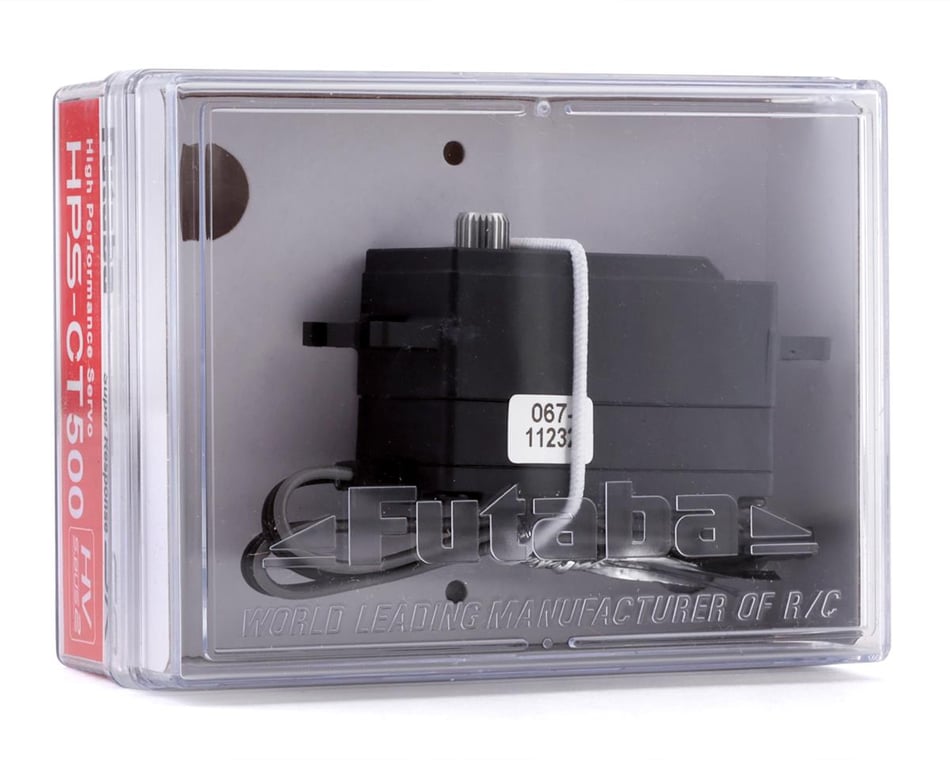 Futaba HPS-CT500 Low Profile Brushless S.Bus2 Metal Gear Servo (High  Voltage)