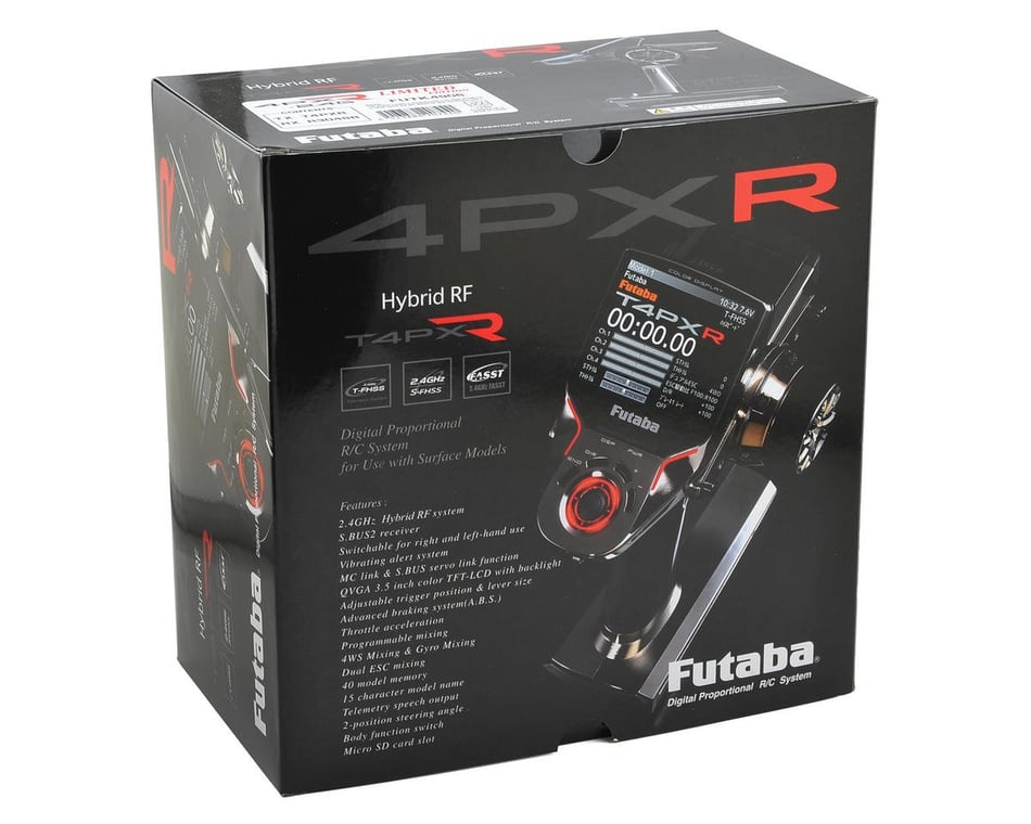 Futaba 4PX-R Limited Edition 4-Channel 2.4GHz T-FHSS Radio System w/R304SB  Receiver