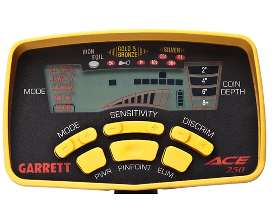 Detector de metales Garrett Ace 250