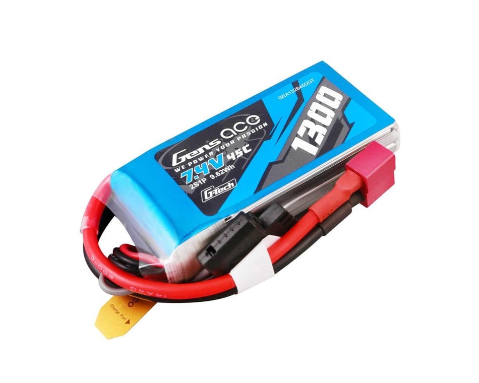 Airsoft Battery 7.4V Rechargeable 2S LiPo 1200mAh 25C Hobby