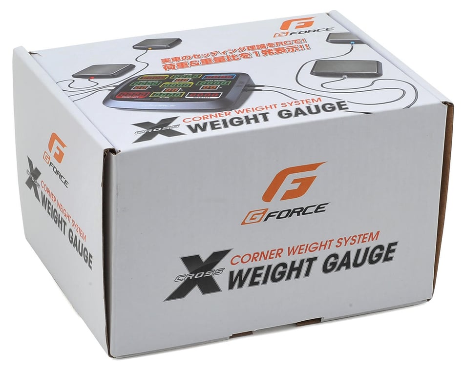 GForce X Weight 4 Scale Vehicle Weight Gauge