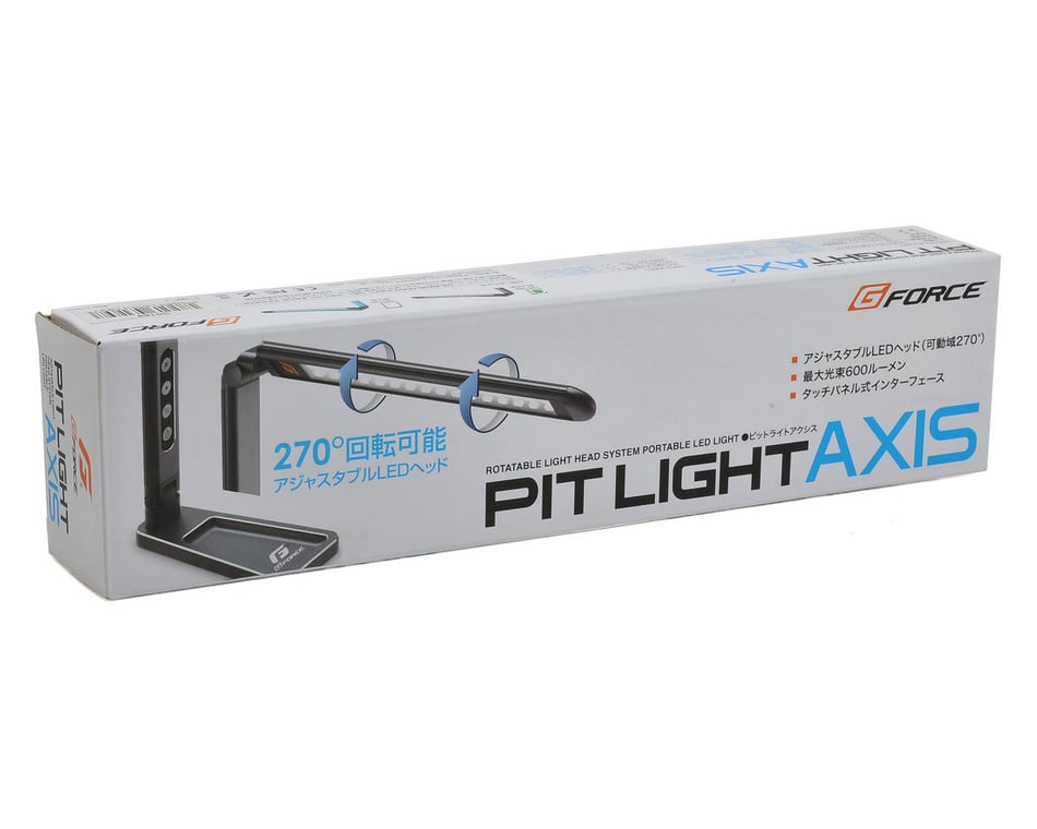 GForce AXIS Aluminum LED Folding Pit Light (Black)