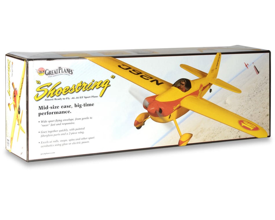 Great Planes Shoestring Sport/Racer GP/EP .46-.81 ARF