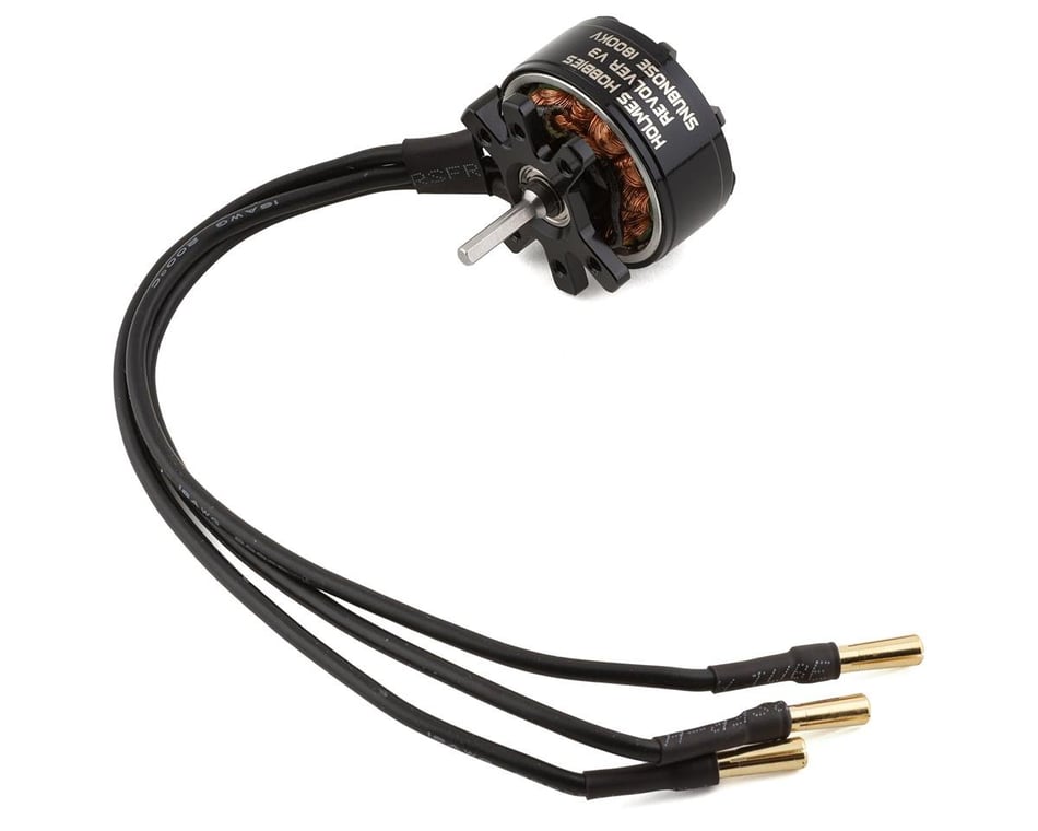 Holmes Hobbies Revolver V3 540 Sensorless Snubnose Brushless Outrunner  Motor (1800kV)