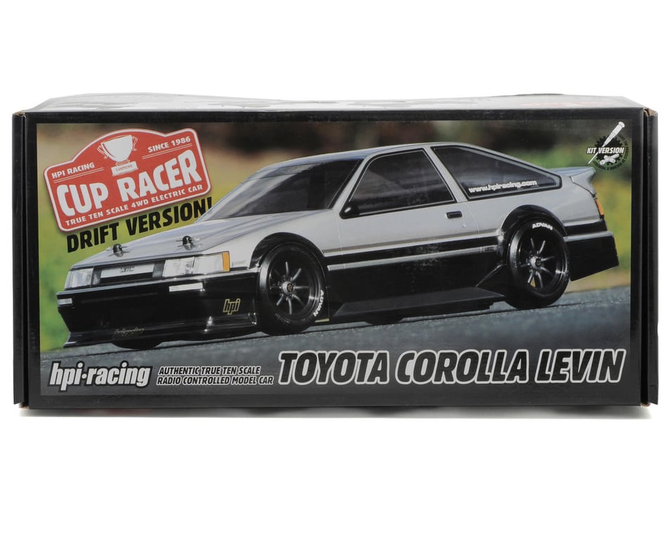 HPI Cup Racer 1M Drift Version Kit w/Toyota Levin AE86 Body