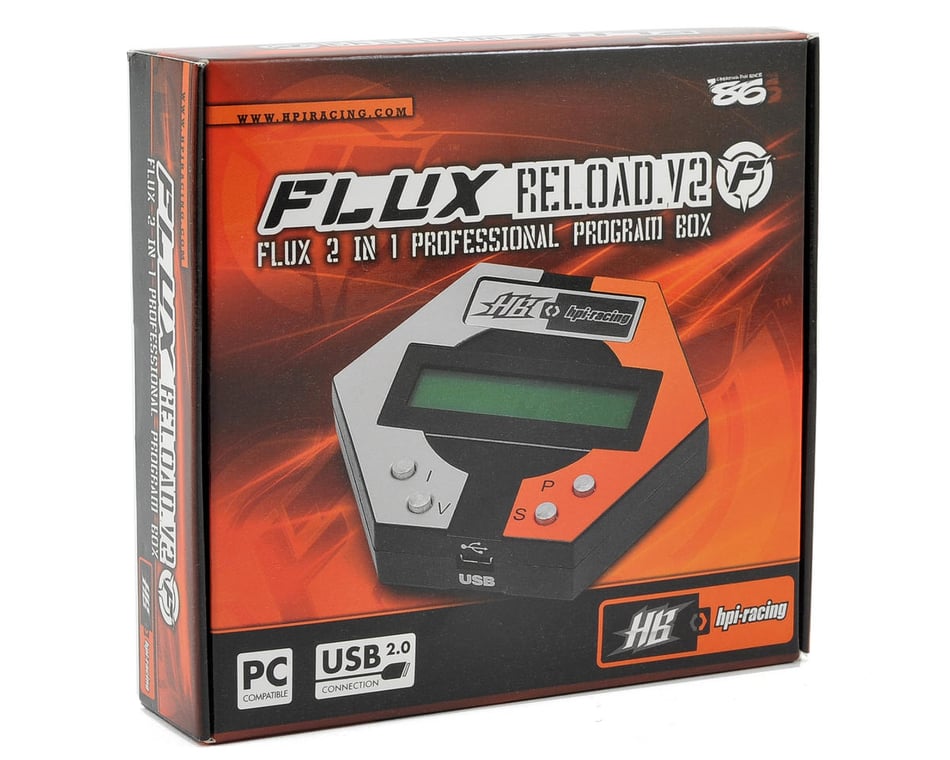 HPI Flux Reload V2 ESC Program Box