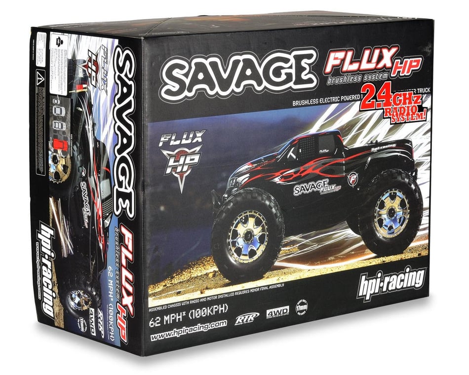 HPI Savage Flux HP 1/8 Scale RTR Monster Truck w/2.4GHz Radio