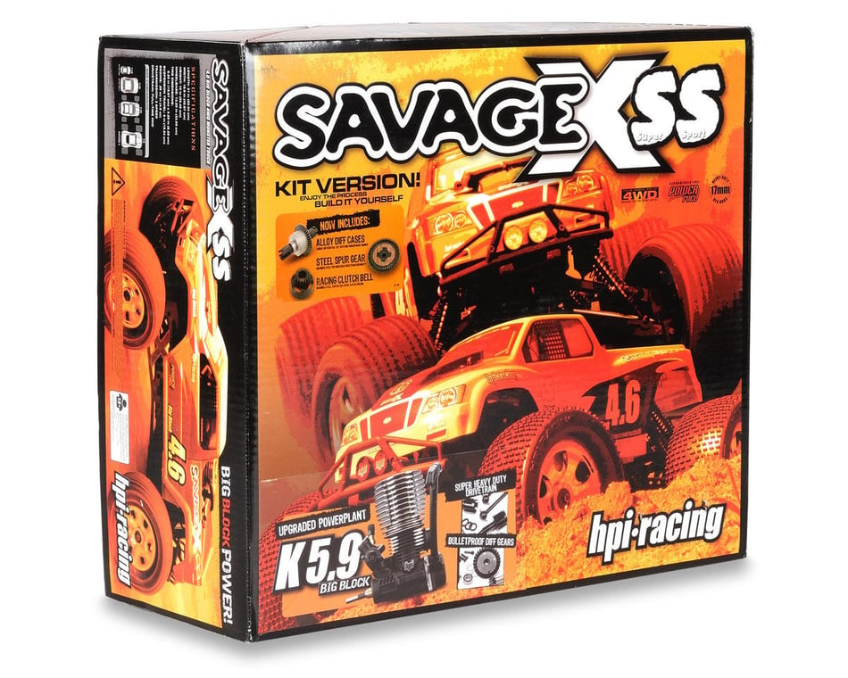 HPI Savage X SS Kit w/ Nitro GT-2 Truck Body