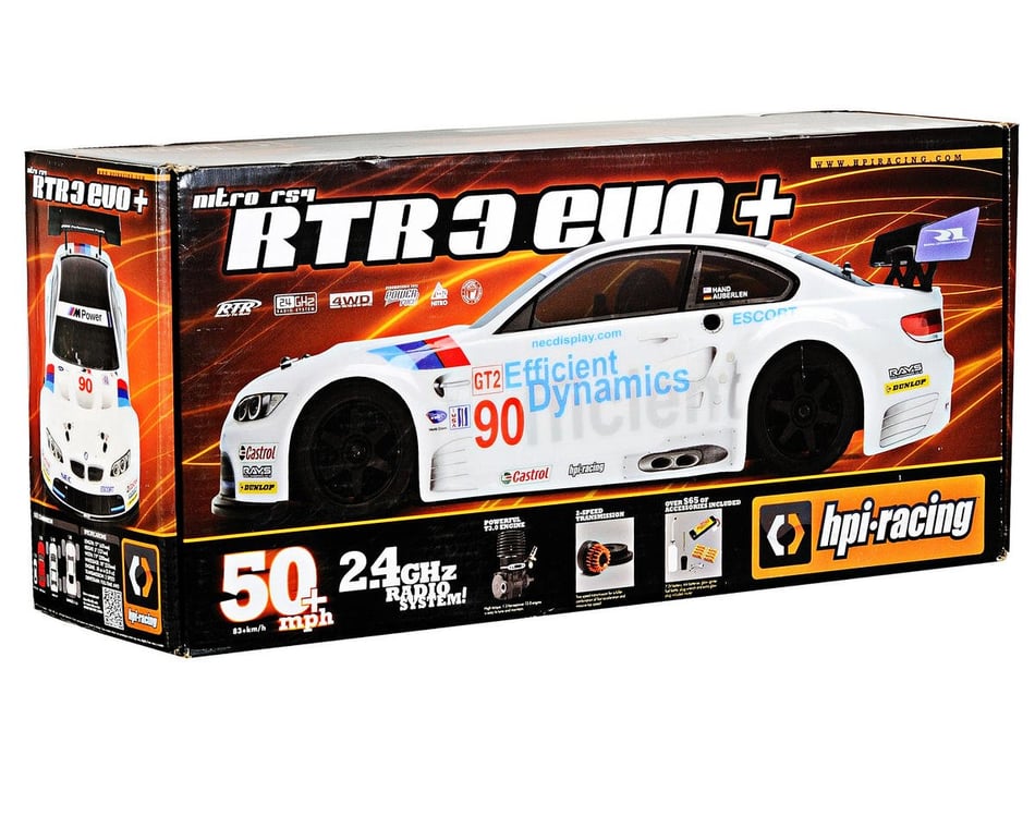 HPI Nitro RS4 3 EVO+ RTR w/BMW M3 Body & 2.4GHz Radio