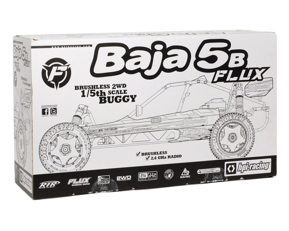 HPI Baja 5B FLUX SBK Kit 1/5 Electric RC Buggy