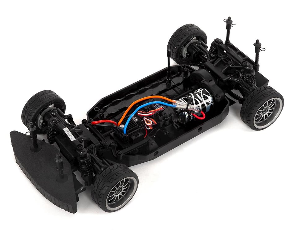 HPI E10 Michele Abbate Grrracing Touring Car w 2.4GHz Radio Battery Charger