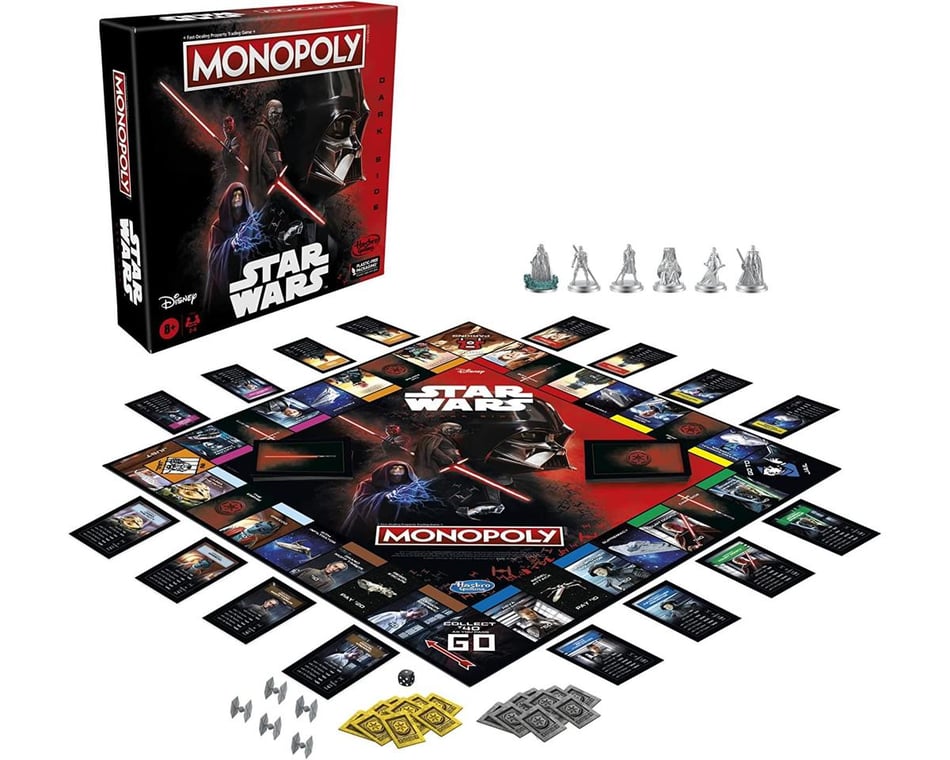 Star Wars 40th selling anniversary monopoly game