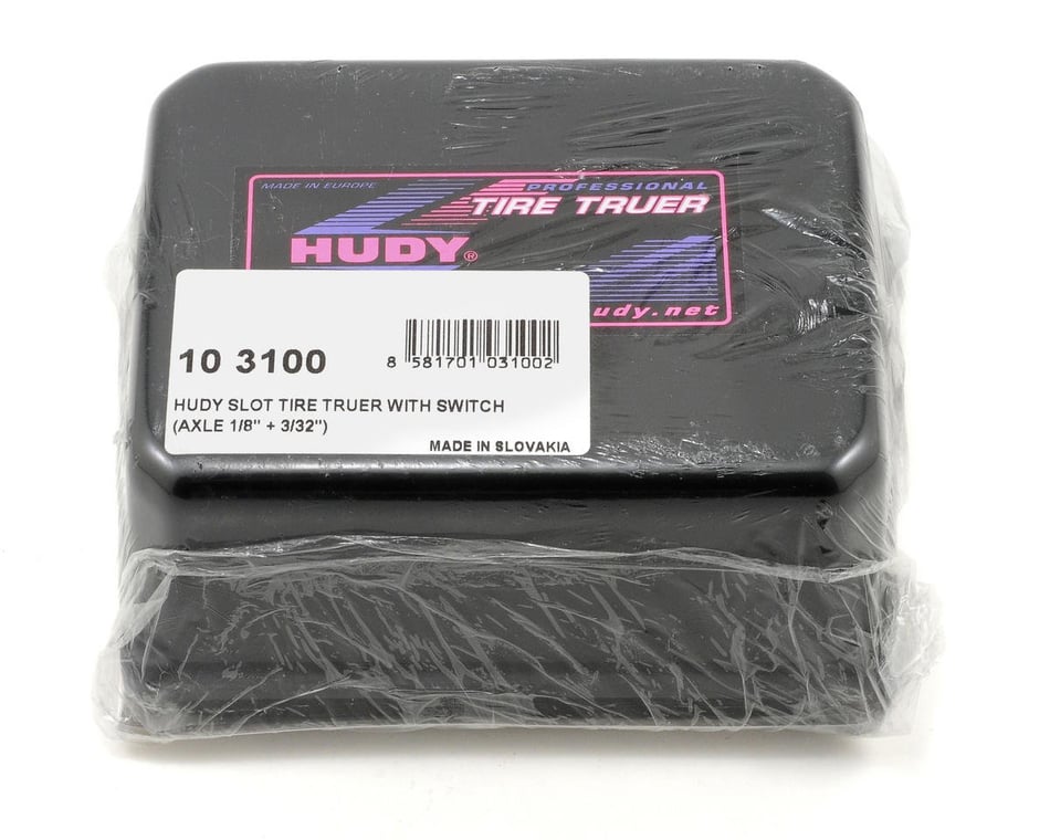 Hudy Slot Car Tire Truer (1/8 & 3/32 Axles)