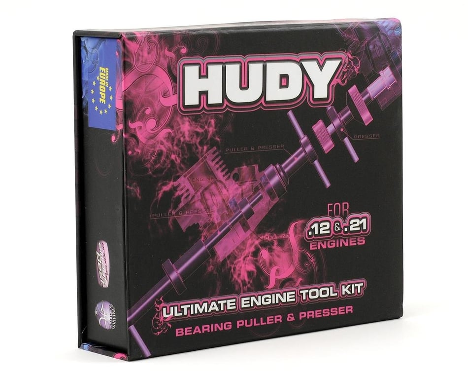 Hudy Ultimate Engine Tool Kit (.21 Engine w/14mm Bearing)