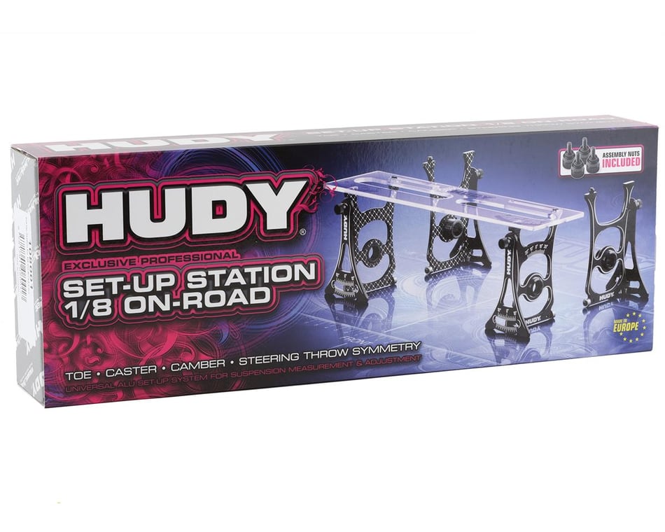 Hudy Exclusive Set-Up Station (1/8 On-Road)