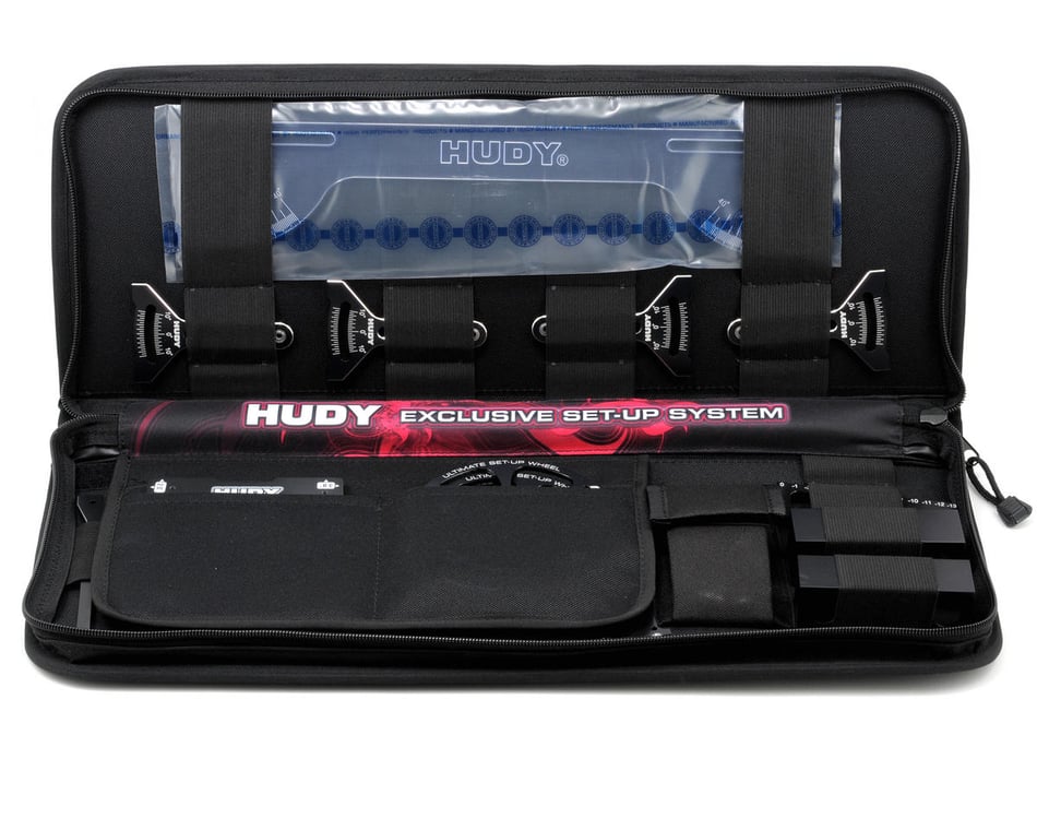 Hudy Complete Set-Up Tool Set w/Carrying Bag (1/8 Off-Road)