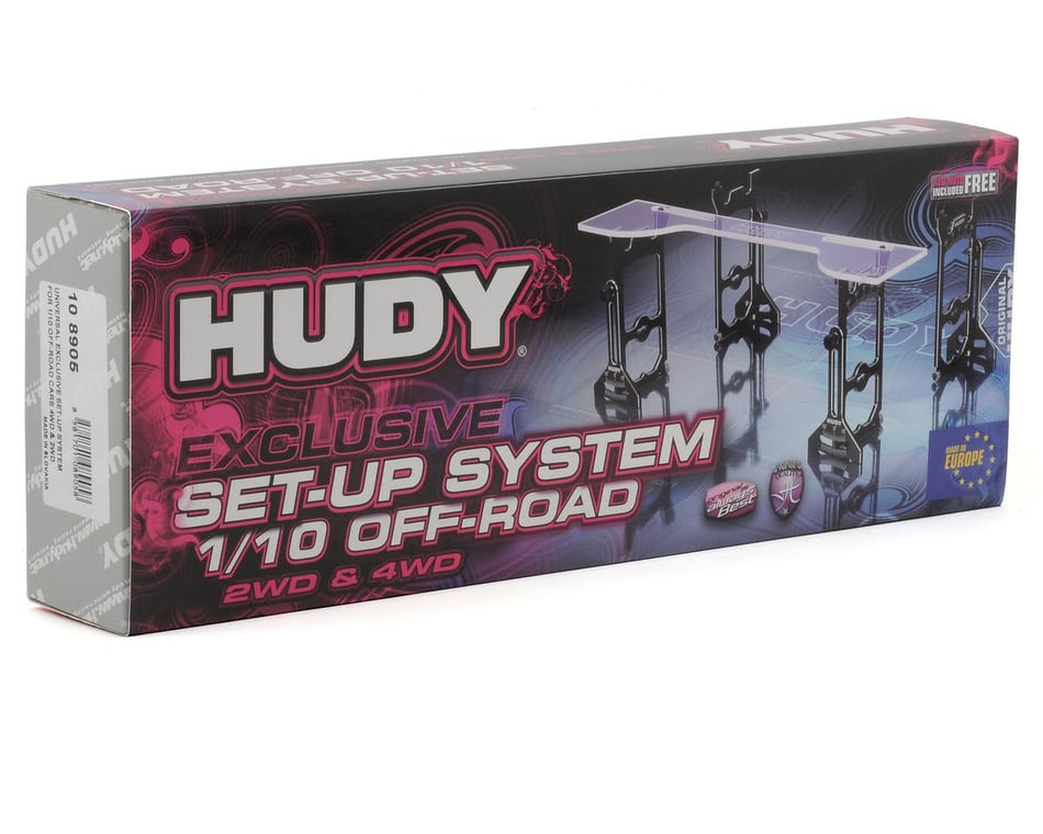 HD108905 HUDY UNIVERSAL EXCLUSIVE SET-UP SYSTEM FOR 1/10 OFF-ROAD