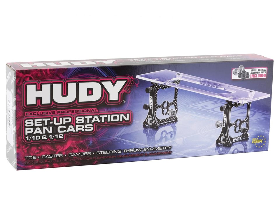 Hudy Exclusive Set-Up Station (1/10 & 1/12 Pan Cars) [HUD109401 