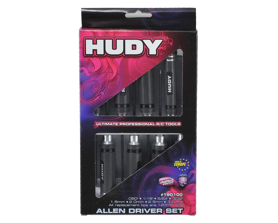 Hudy Metric/Standard Hex Driver Set (8)