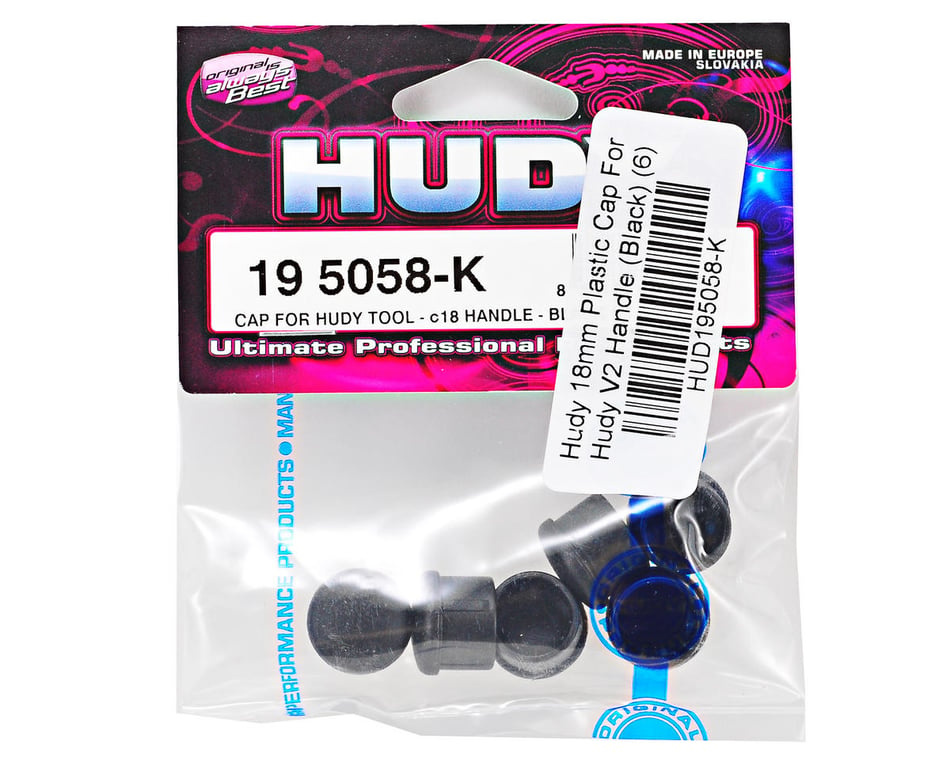 BLACK 6 HUDY CAP FOR 18MM HANDLE HD195058-K 