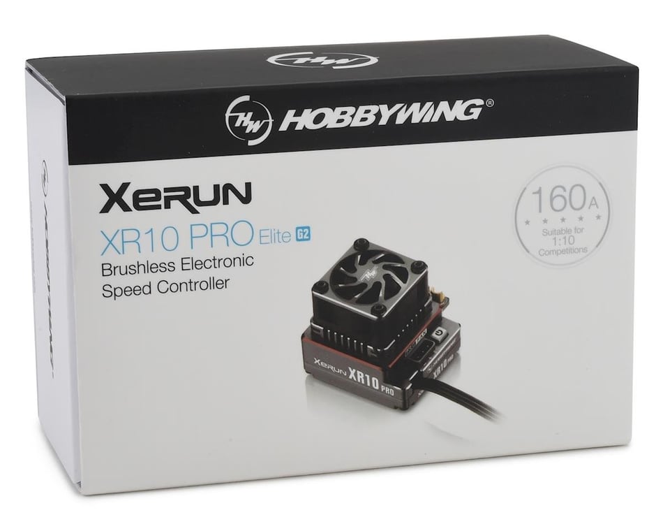 Hobbywing XERUN XR10 Pro G2 Elite Edition 160Amp Brushless ESC