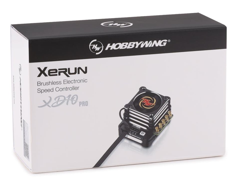 Hobbywing Xerun XD10 Pro Drift Spec Brushless Speed Controller (Red)