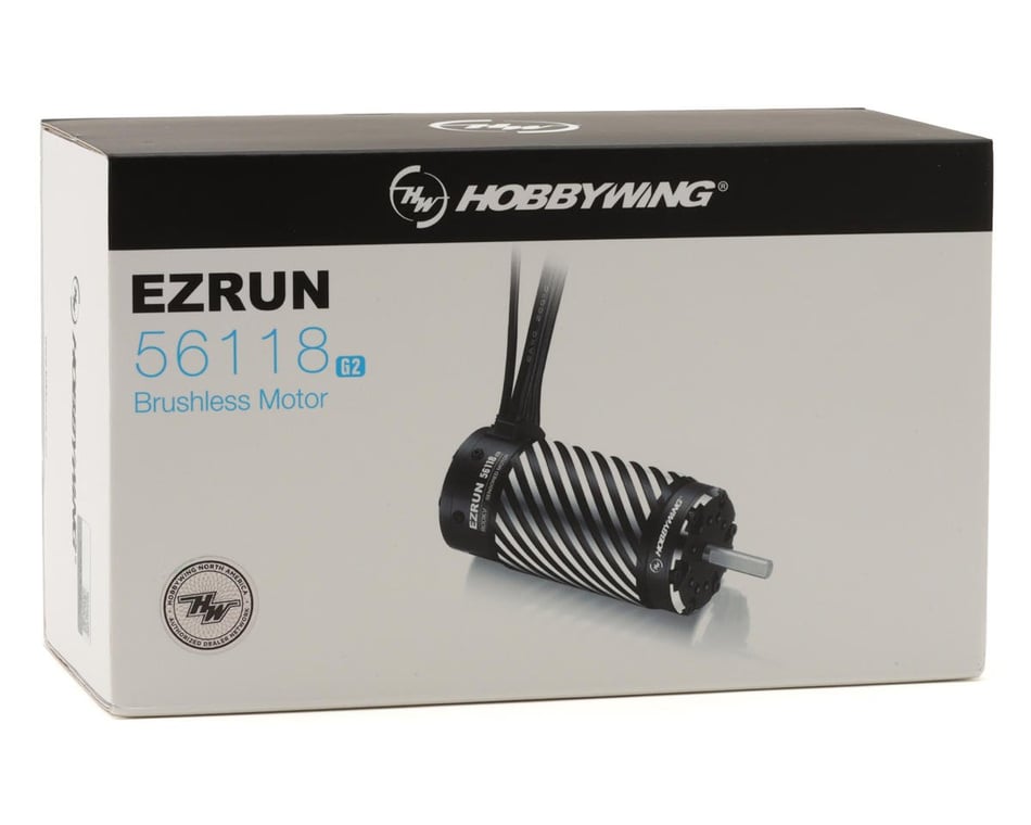 Hobbywing EZRUN 56118SD G2 4-Pole 1/5 Scale Sensored Brushless Motor (800kV)