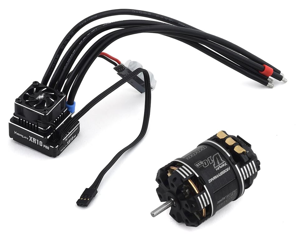 Hobbywing XR10 Pro G2 Sensored Brushless ESC/V10 G3R Motor Combo (21.5T)