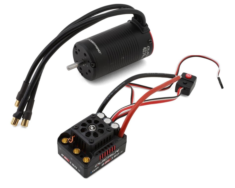 Hobbywing QuicRun 8BL150 G2 Sensorless Brushless ESC/4274SL Motor Combo  (2000kV)