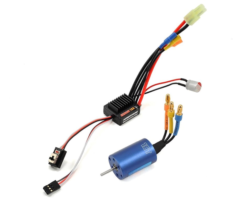 Hobbywing EZRun 18A Sensorless Brushless ESC/Motor Combo (18.0T