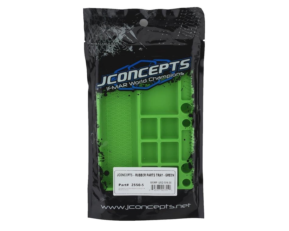 Red JCO2550-7 JConcepts Rubber Parts Tray 