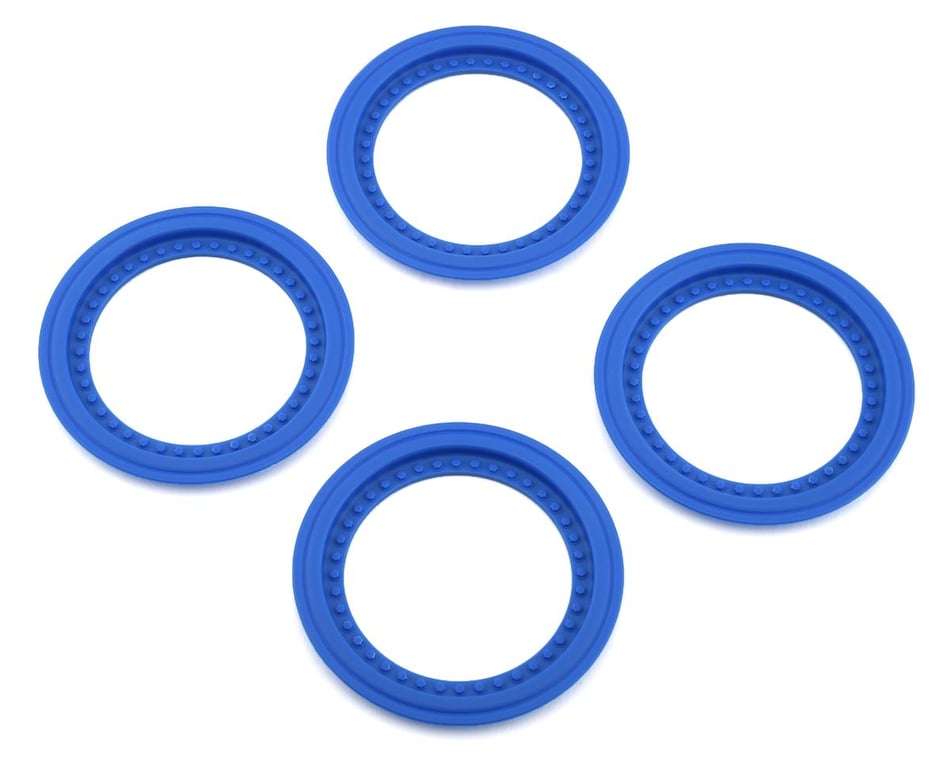 JConcepts 2651-1 Tribute Wheel Mock Beadlock Rings-glue-on 4pc Blue 