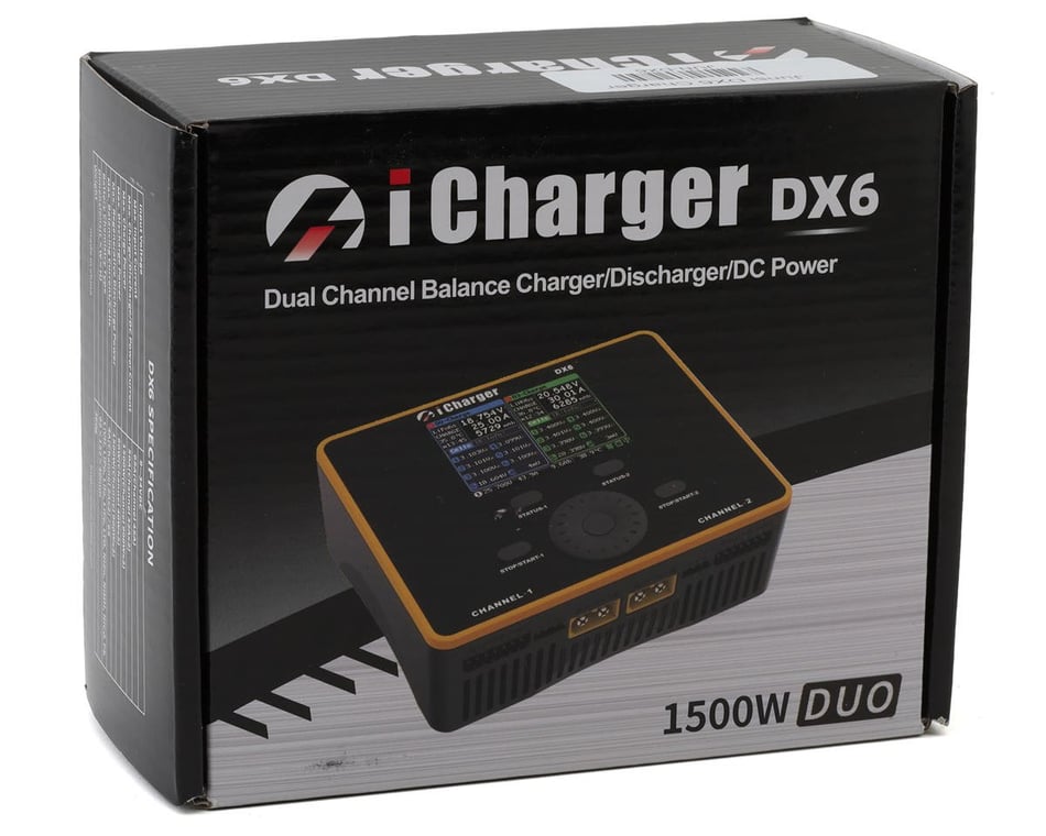 MALTA - iCharger DX6 超高性能デュアルチャージャー 1～6CELL 50A 
