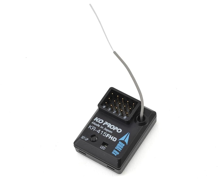 KO Propo KR-415FHD 2.4GHz 4-Channel FHSS Micro Receiver (Short