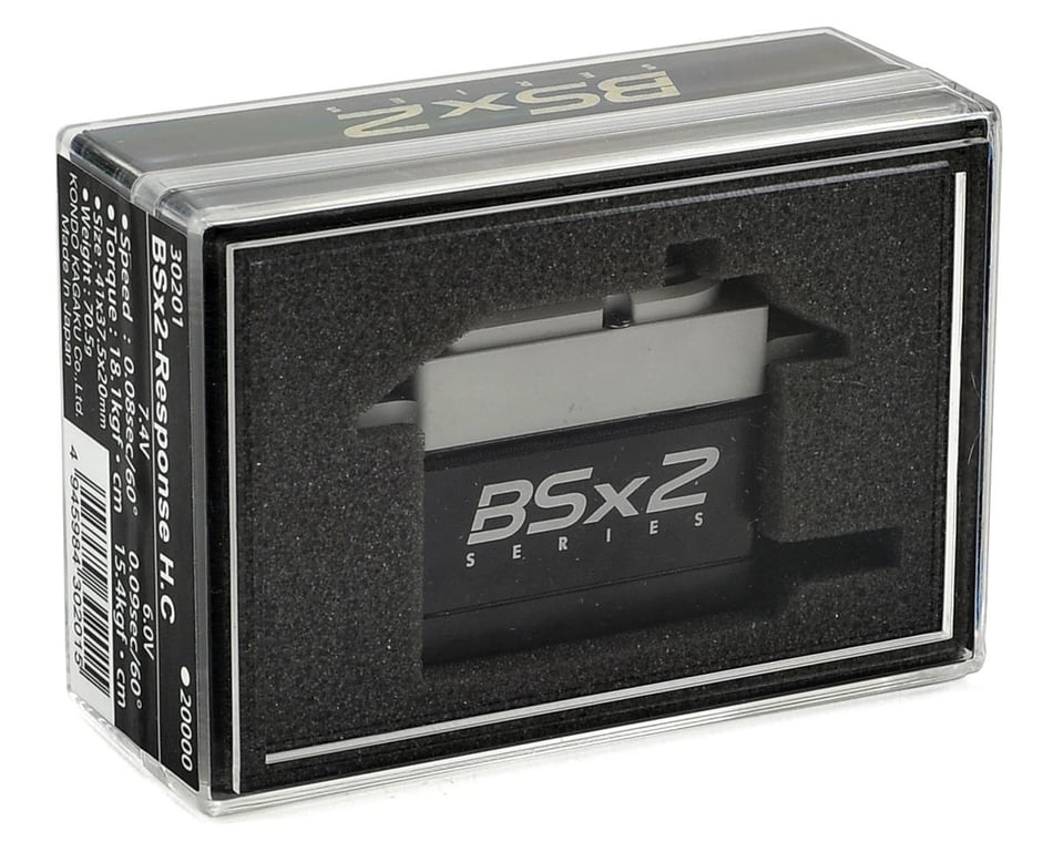 KO Propo 30201 BSx2 Response H.C. Servo (Hard Case) (High Voltage) High  Speed Digital