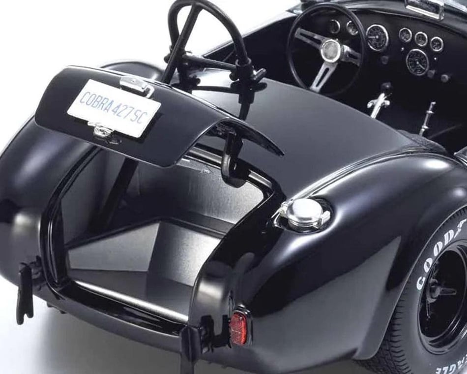 Kyosho 1/18 Shelby Cobra 427 S/C Diecast Model (Black) [KYO08047BK] - AMain  Hobbies