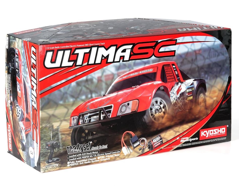 Kyosho Ultima SC 1 10 Scale ReadySet Electric 2WD Short Course Truck