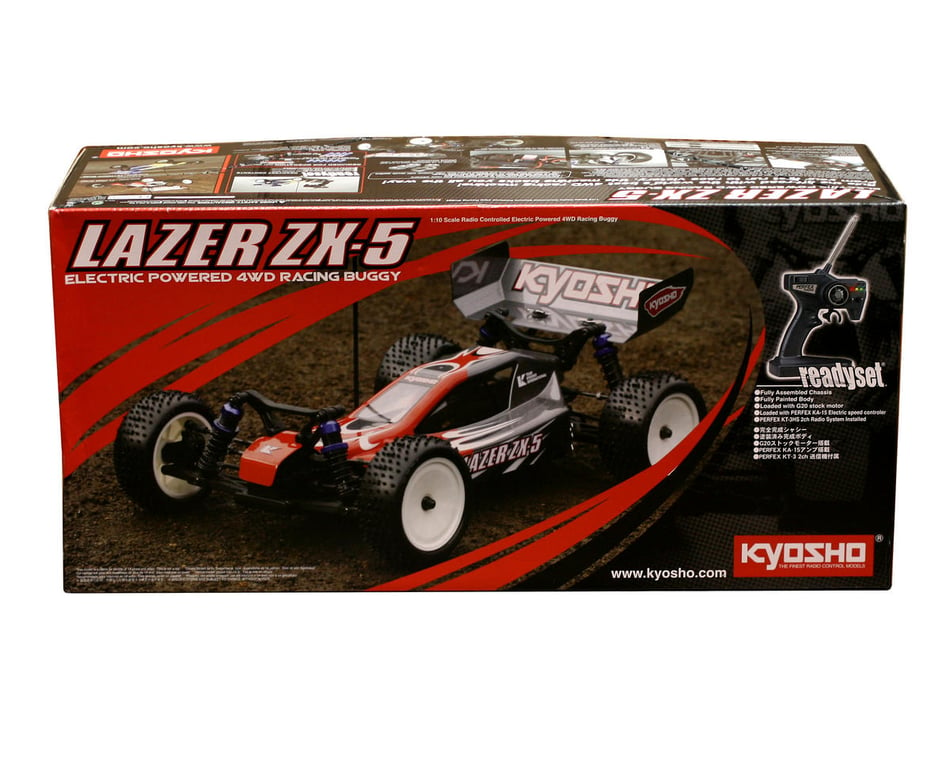 Kyosho Lazer ZX-5 Readyset 1/10 Scale 4wd Electric Buggy (Type 2 - RTR)