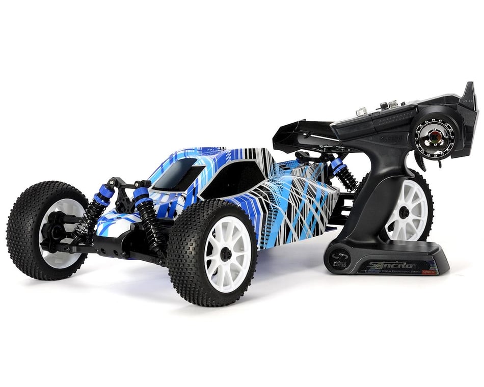 Kyosho DBX 2.0 ReadySet 1/10th 4WD Nitro Off Road Buggy w/Syncro 2.4GHz  Radio & GXR18SP (Blue)