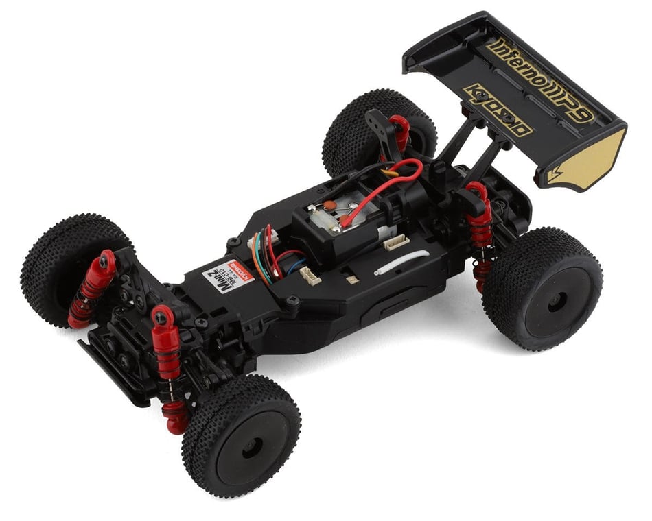 Kyosho MB-010 Mini-Z Inferno MP9 4WD Micro Buggy Readyset (White/Black)  w/2.4GHz Radio