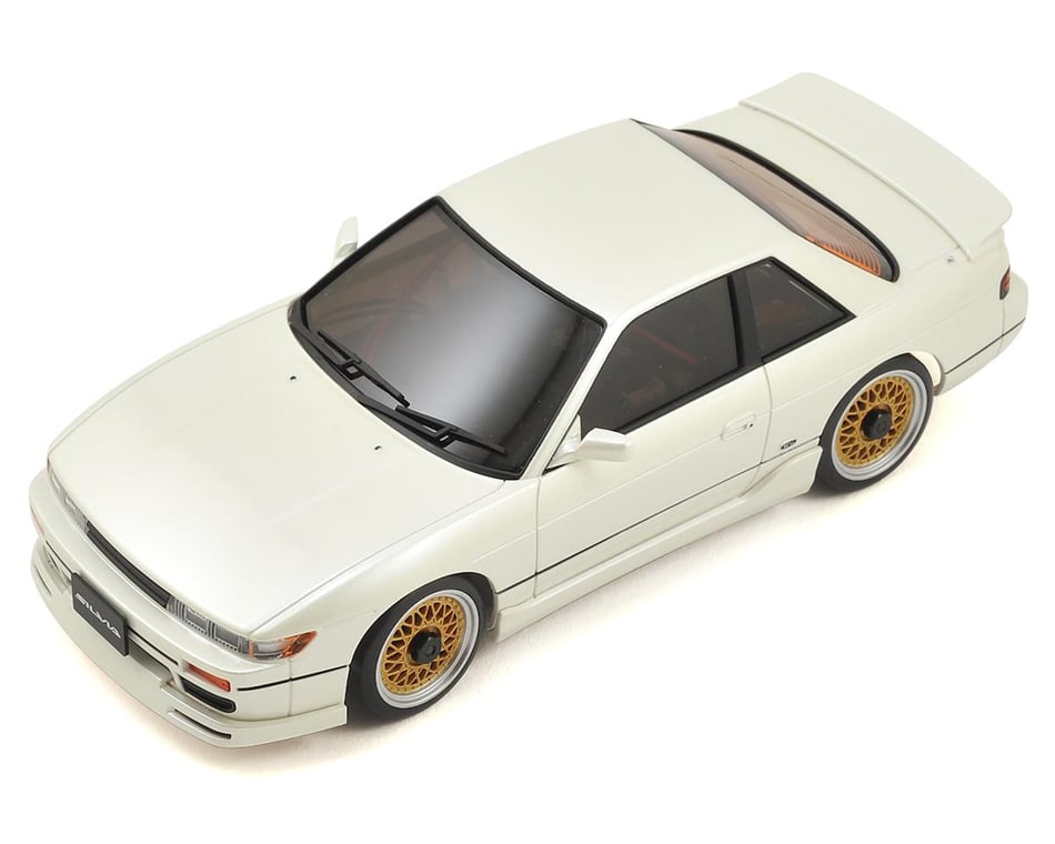 Kyosho MA-020S AWD Mini-Z Sports ReadySet w/Nissan Silvia S13 Aero Body  (White) LED Lights & 2.4GHz Radio